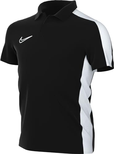 Nike Unisex Kids Short-Sleeve Polo Y Nk DF Acd23 Polo SS, Black/White/White, , M