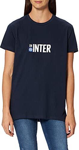 Inter I M Back T-Shirt, Unisex, Blue, Small