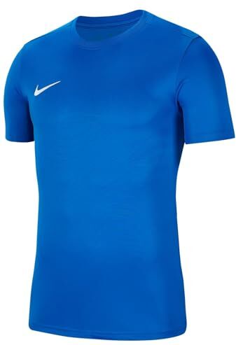 Nike Df Park Vii, T Shirt Unisex Bambini, Royal Blue/White, Taglia unica