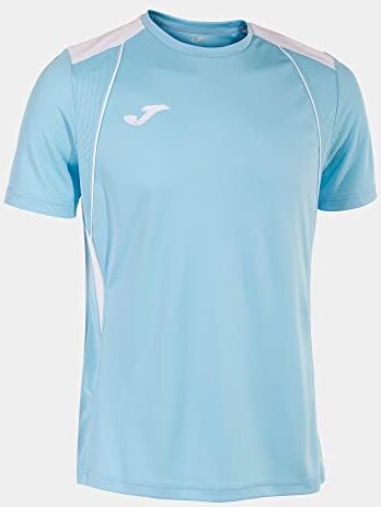 Joma Maglia a Manica Corta Uomo Championship VII Celeste Bianco