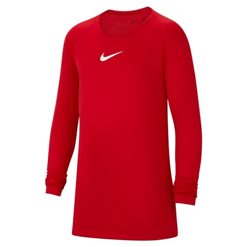 Nike Dry Park 1Stlyr Maglietta Maglietta per Bambini, Unisex Bambini, University Red/White, M