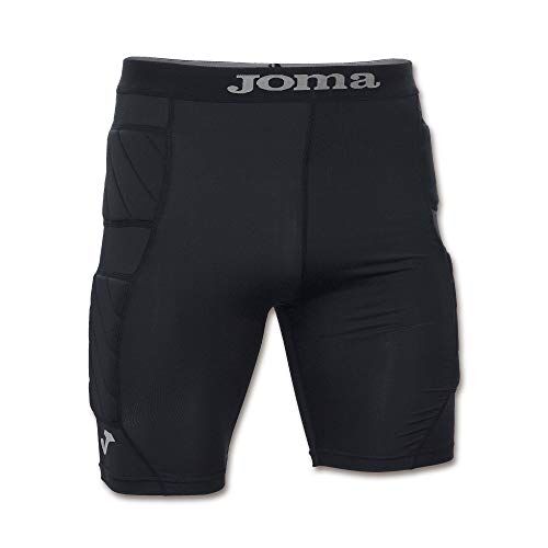 Joma Portero Pantaloncini Allenamento Portiere Bambino, Nero, 8-10