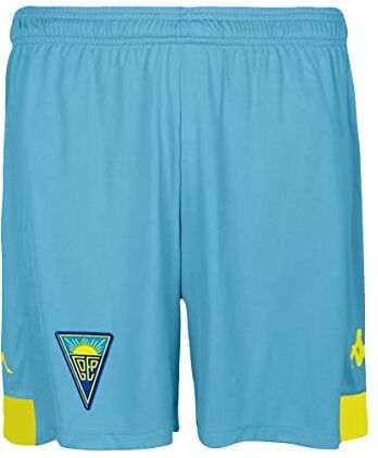 Kappa Pantaloni da Gioco Estoril By Praia, Pantaloncini Unisex-Bambini, Blu, 10 Anni