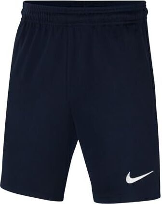 Nike Dri-Fit Park, Pantaloncini da Calcio Bambino, Obsidian/Ossidiana/Bianco, 8-9 Anni