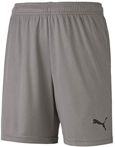 Puma Teamgoal 23 Knit Jr, Pantaloncini Bambino, grigio (Steel Gray), 116