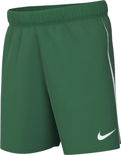 Nike Knit Soccer Shorts Y Nk DF Lge Knit III Short K, Pine Green/White/White, , S