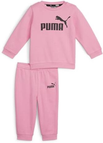 Puma Minicats Ess Crew Jogger FL, Tuta da Pista Unisex-Bambini, Rosa Veloce, 92