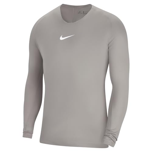 Nike Park First Layer Jersey LS Maglia, Uomo, Pewter Grey/White, XL
