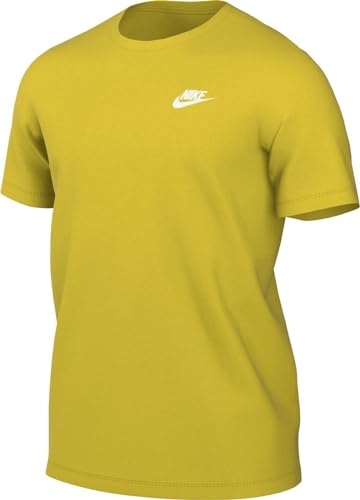 Nike M NSW Club Tee Maglietta, Illuminante, L Uomo