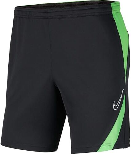 Nike Academy PRO Knit Pantaloncini da Bambino, Unisex Bambini, Corto, , Antracite/Verde Strike/Bianco., 10-12 Anni