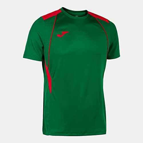 Joma Maglia a Manica Corta Uomo Championship VII Verde Rosso