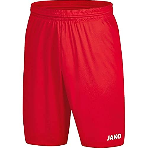 JAKO Manchester 2.0, Pantaloni Sportivi Bambini, Rot, 164