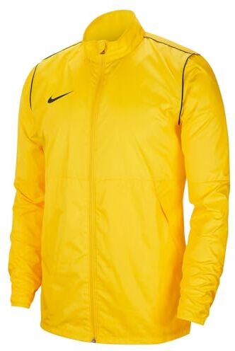 Nike Park20 Rain Giacca impermeabile per bambini, Unisex Bambini, Giacca impermeabile, , Giallo/nero, XL