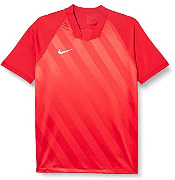 Nike Dri-fit Challenge 3 Jby, Maglia Manica Corta Bambini E Ragazzi, Universita' 'Red Rosso Bianco, XL