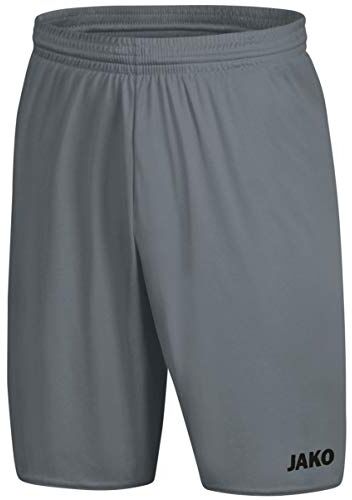 JAKO Manchester 2.0, Pantaloni Sportivi Bambini, Grigio Pietra, 152