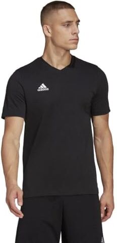 Adidas Entrada 22 T-Shirt, T-Shirt Uomo, black, L