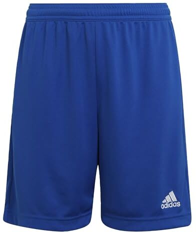 Adidas Entrada 22 Shorts, Pantaloncini Sportivi Unisex Bambini e ragazzi, Team Royal Blue, 140