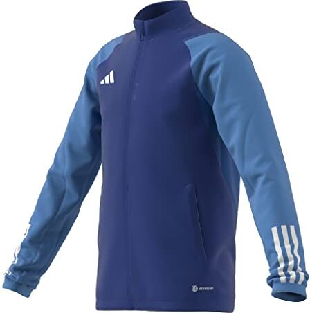 Adidas TIRO23 C TR JKY, Giacca Unisex-Bambini, Team Royal Blue/Pulse Blue