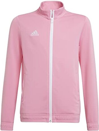 Adidas Entrada 22 Track Top Giacca, Semi Pink Glow, 164 Unisex Bambini e ragazzi