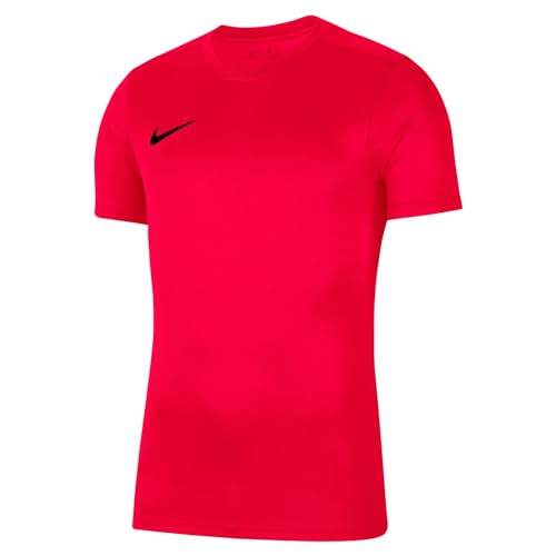 Nike Park VII Jersey Short Sleeve, Maglia Maniche Corte Bambino, Rosso, S