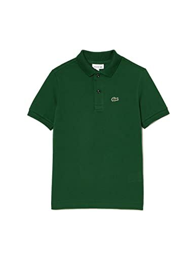 Lacoste Polo, Verde (Vert), 8 Anni (Taglia Unica: 8A) Bambino