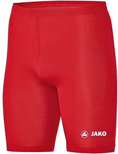 JAKO Tight Basic 2.0, Aderente Bambini, Rosso Sportivo, 116