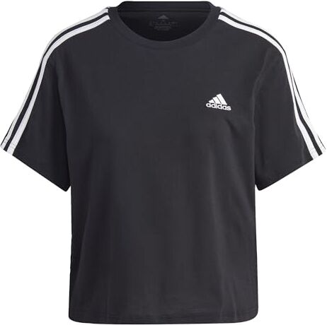 Adidas W 3S CR Top, Maglietta, Manica Corta