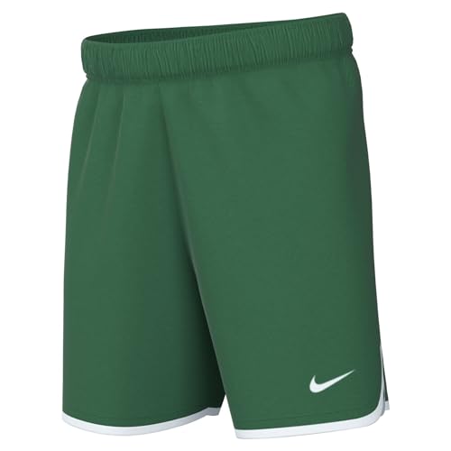 Nike Unisex Kids Shorts Y Nk DF Lsr V Short W, Pine Green/White/White, , S