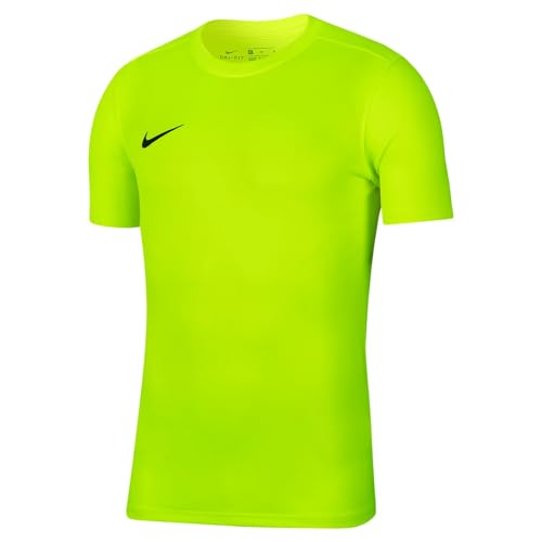 Nike Park VII Jersey Short Sleeve, Maglia Maniche Corte Bambino, Giallo, S