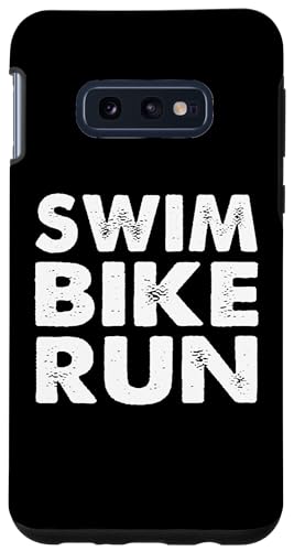 26 Rd Londonshirts Apparel Custodia per Galaxy S10e Corsa Bici Nuoto Triathlon Sport