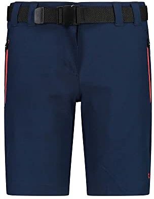 CMP Bermuda Elasticizzati da Bambini, Blue-Red Kiss, 128