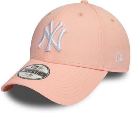 New Era New York Yankees MLB League Essential Rosa 9Forty Berretto Regolabile per Bambini