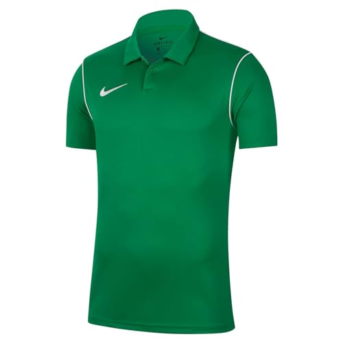 Nike Park20, Polo Unisex-Bambini e Ragazzi, Verde Pino, Bianco, Bianco, S