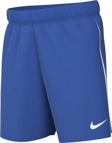 Nike Knit Soccer Shorts Y Nk DF Lge Knit III Short K, Royal Blue/White/White, , M