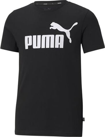 Puma PUMHB # Ess Logo Tee B, Maglietta Boy's,  Black, 110