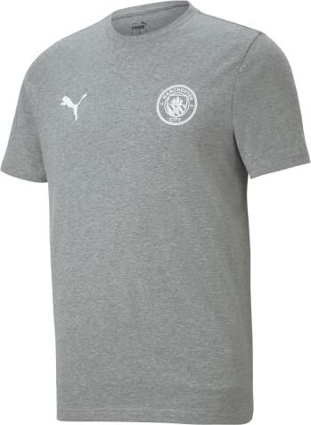 Puma Maglietta Manchester City Essentials Unisex Grigio Large