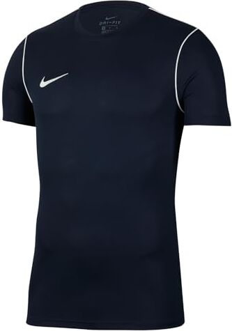 Nike Park 20, Maglia Manica Corta Bambino, Ossidiana/Bianco/Bianco, 10-11 Anni