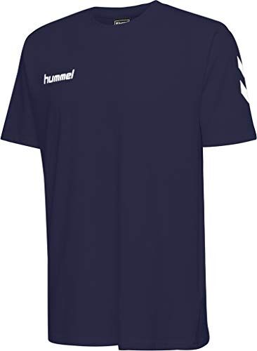 Hummel Hmlgo T-Shirt Bambino In Cotone S/S, 116, Marino