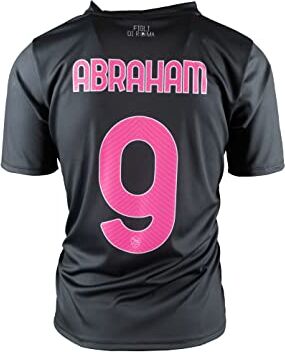 AS Roma Maglia Replica THD Kid 22/23 Abraham, Nero, 6 ANNI