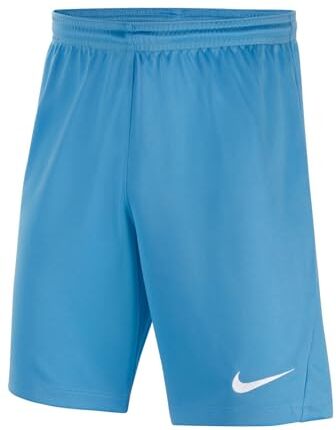 Nike Park Iii, Pantaloncini Da Calcio Unisex Bambini E Ragazzi, Università Blu/Bianco, 8-10 anni