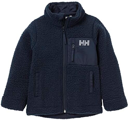 Helly Hansen Unisex Bambini Kids Champ Pile Jacket, Blu, 5