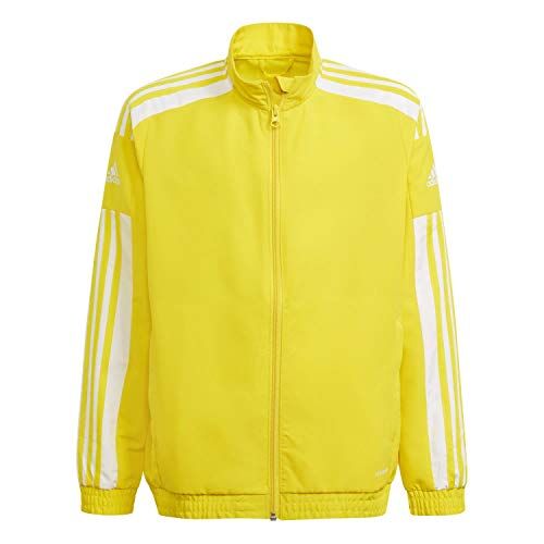 Adidas Unisex Bambini E Ragazzi Giacca Da Tuta Sq21 Pre Jkt Y, Team Yellow/White, , 140