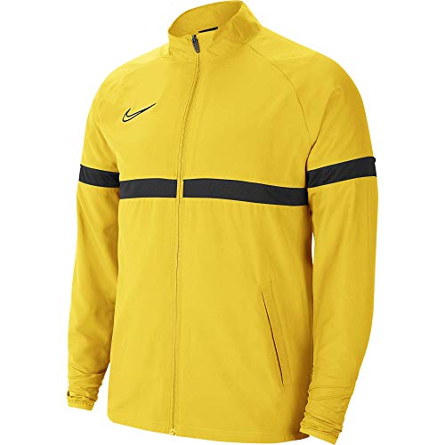 Nike Giacca da allenamento Y Nk Dry Acd21 Trk Jkt W, Bambino, Giacca da tuta, , giallo/nero/antracite/nero, 122-128