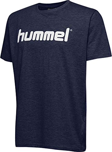 Hummel HMLGO Kids Cotton Logo T-Shirt S/S Color: Marine_Talla: 164