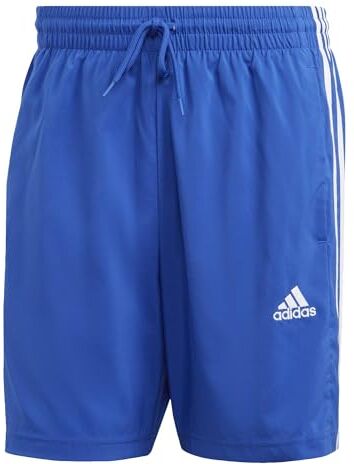 Adidas Aeroready Essentials Chelsea 3-stripes Shorts Pantaloncini, Semi Lucid Blue/White, XS Uomo