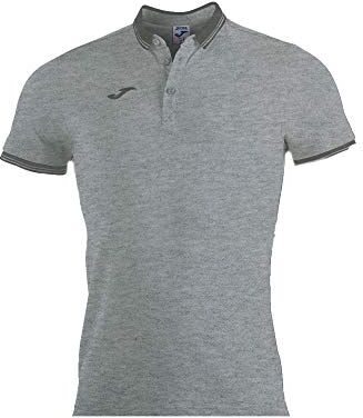 Joma .5XS Polo a Manica Corta, Bali II, Ragazzi, Grigio, 5XS