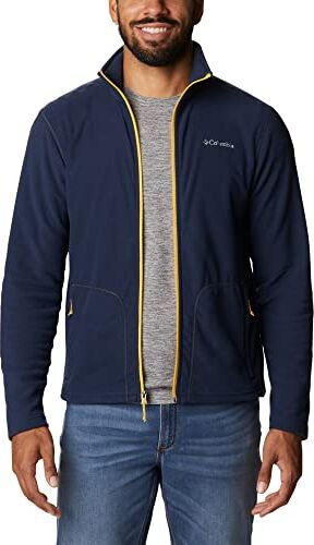 Columbia 192290068539 Maglia in Pile con Cerniera Integrale, Collegiate Navy 464, M