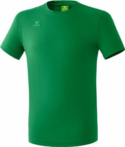 Erima Teamsport Maglietta a Maniche Corte Unisex Bambini, Verde (Smeraldo), 164