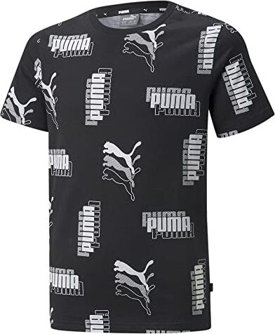 PUMA Power AOP Tee B, Black,D/I128