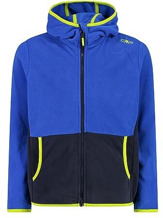 CMP Giacca Da Bambino Con Cappuccio Fisso, Giacca Unisex Bambini e ragazzi, Royal-B.Blue, 98